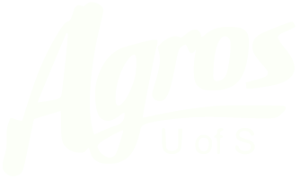 U of S Agros Logo White